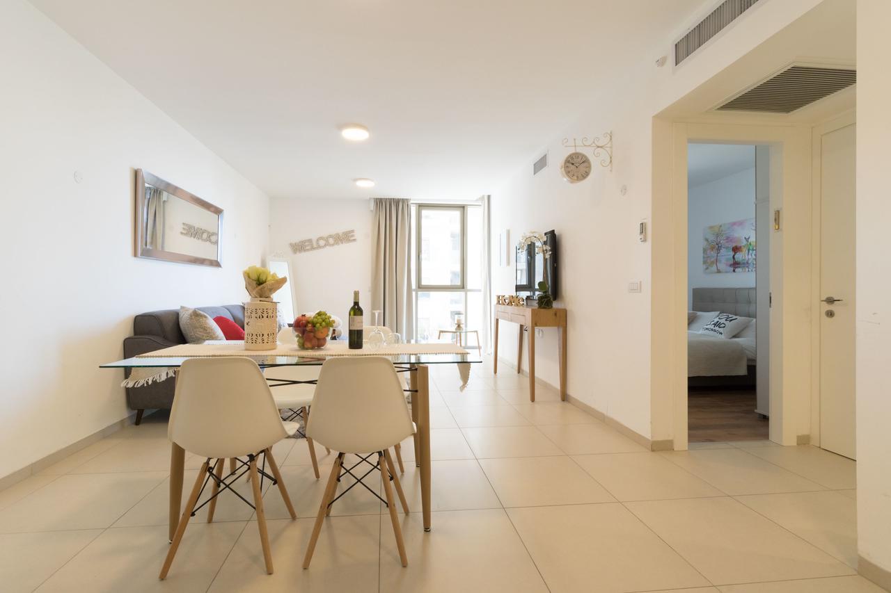 Luxury One-Bedroom Apartment/Parking In City Center Gerusalemme Esterno foto