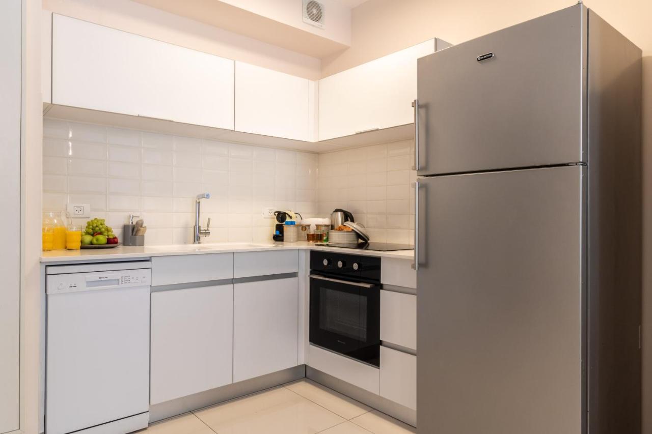 Luxury One-Bedroom Apartment/Parking In City Center Gerusalemme Esterno foto