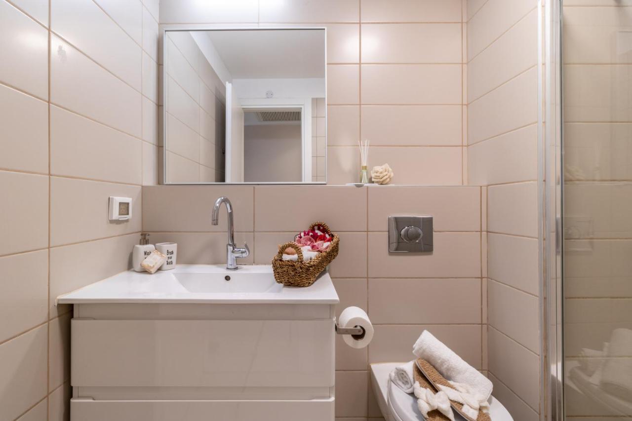 Luxury One-Bedroom Apartment/Parking In City Center Gerusalemme Esterno foto